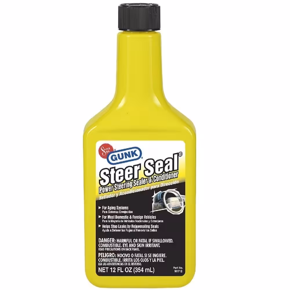 Antie-fuites Systèmes Direction Assistée 354ml;Gunk Steer-Seal M17-12