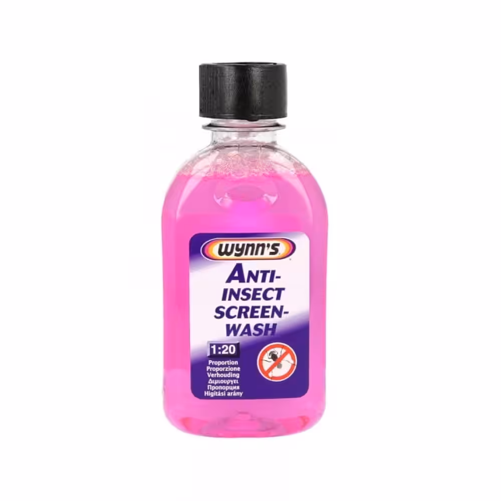 Anti-Insect Screen-Wash liquide Concentré lave-glace 250ml Wynn's (W45201)