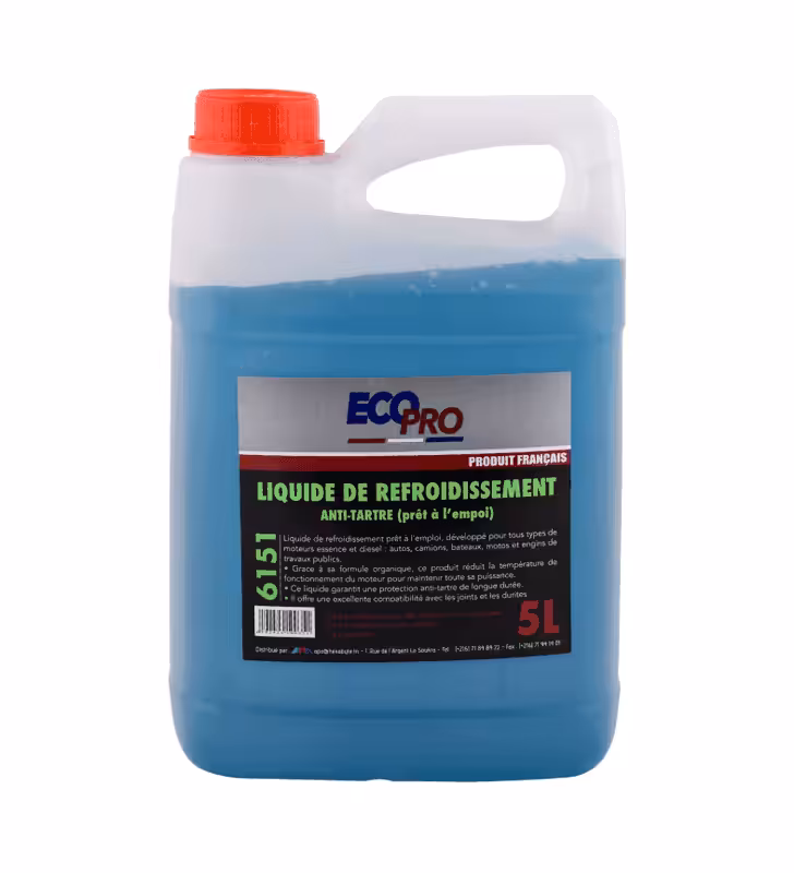 Eau Radiateur Anti Tartre 5L ; EcoPro