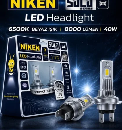 Ampoule LED Niken H7 Xenon Solo Series 30W – miniature