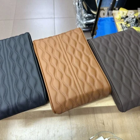 Coussins d’accoudoir de voiture en similicuir