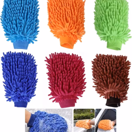 Gant en microfibre, moufle, lavage, séchage, autonettoyage