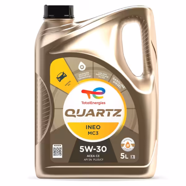 TotalEnergies Quartz INEO MC3 5W30 ACEA C3, API SN