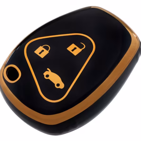 Étui de clé de voiture en TPU Compatible avec Renault