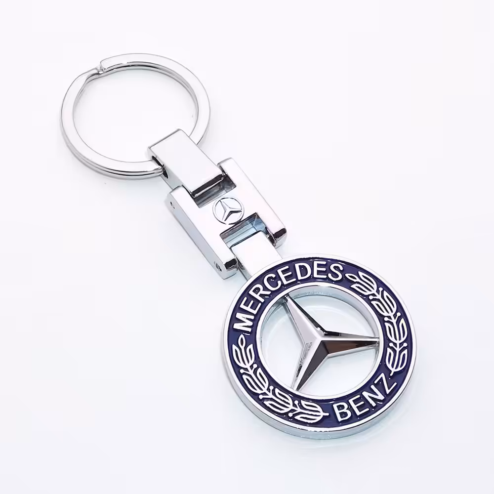 Porte-clés pour voiture  avec logo Mersedes
