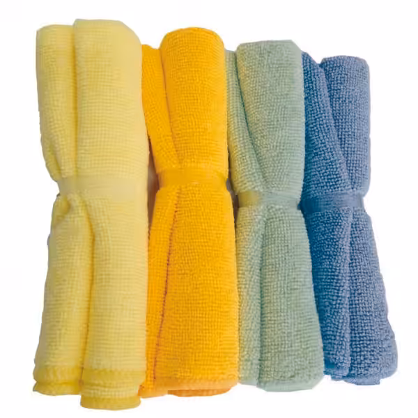 Pack de 4 lavette en microfibre 40x40cm