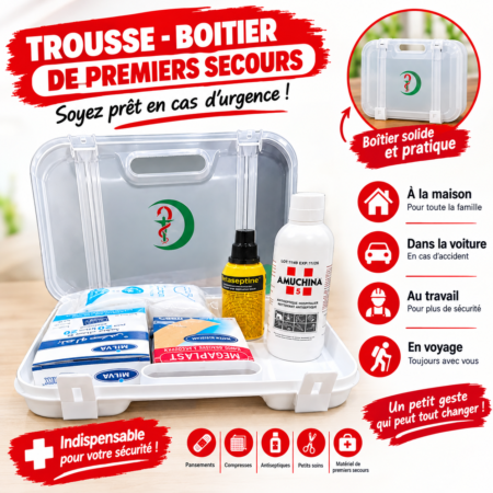 Boite à pharmacie de premier secours